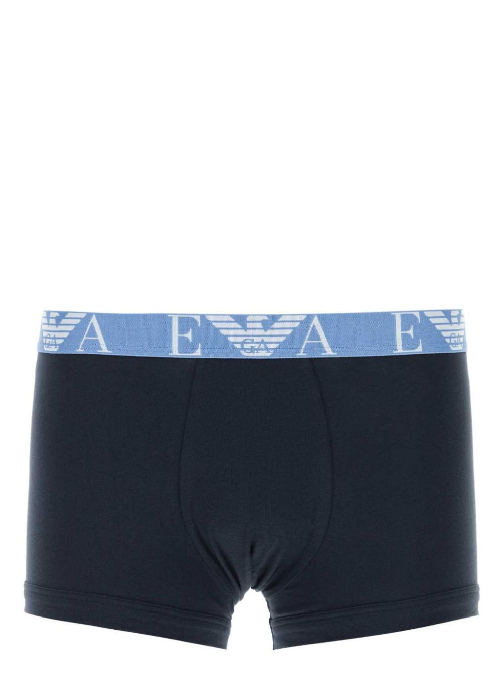 Logo waistband boxers (pack of three) - Black