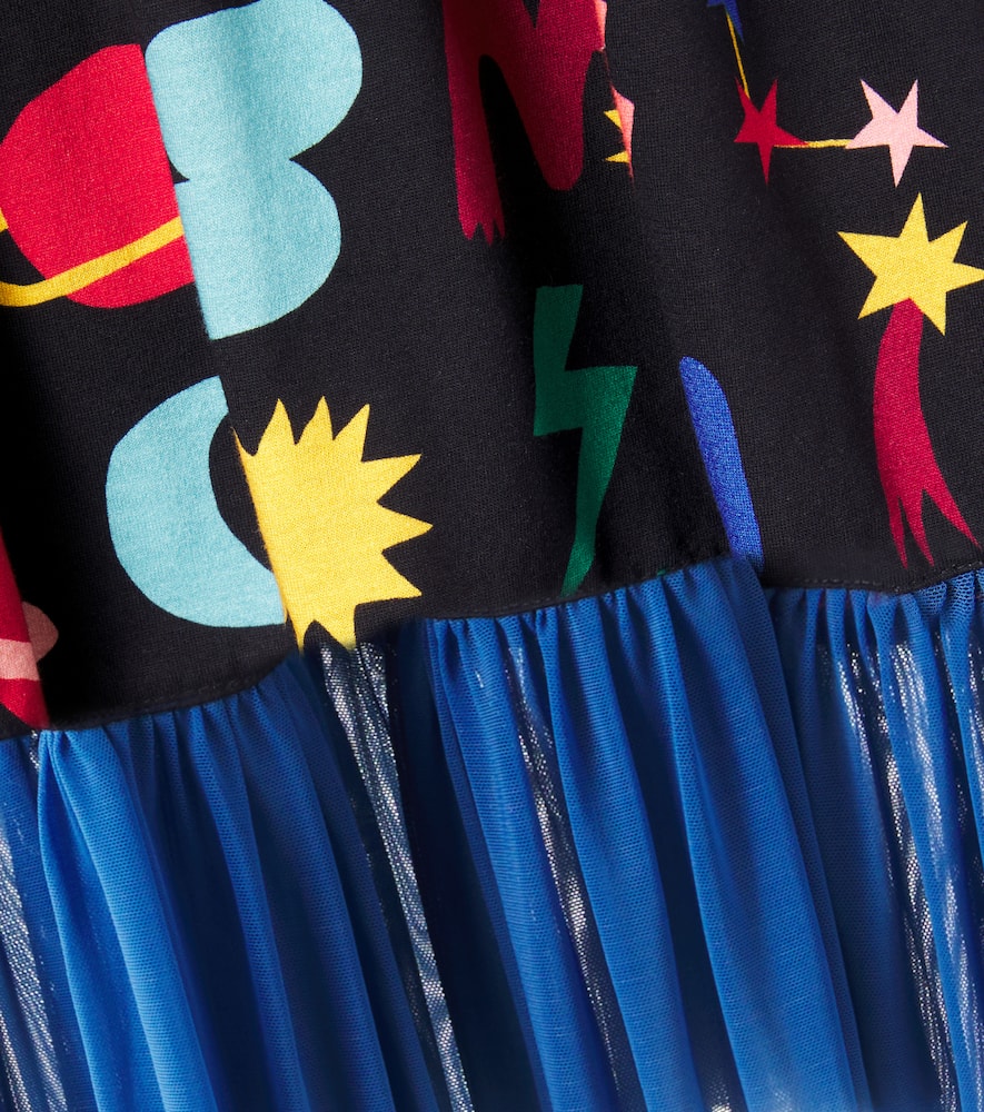 Fábula Cosmotipo printed cotton dress