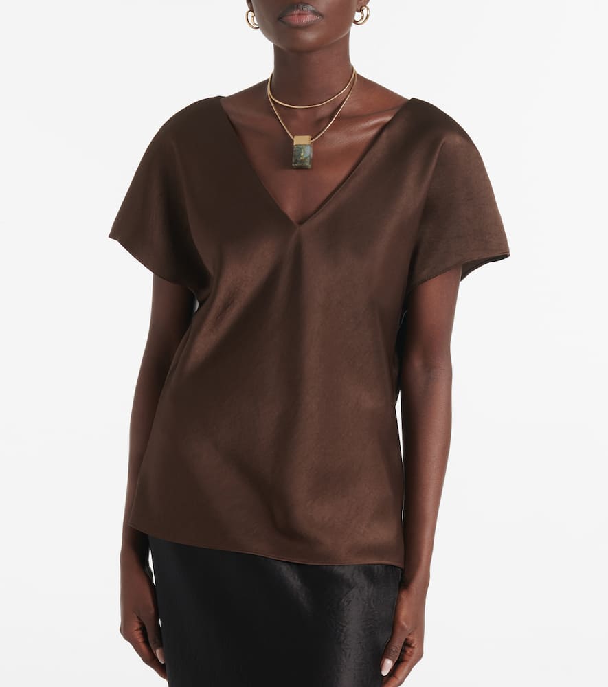 Satin blouse