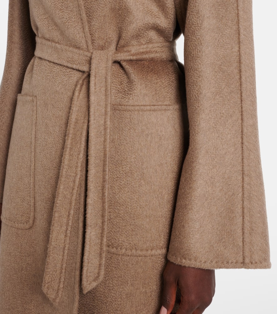 Lilia cashmere wrap coat