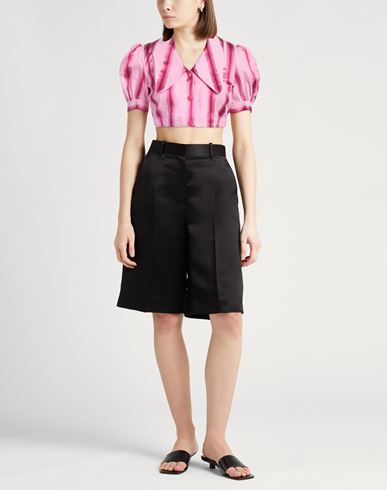 Etro Woman Shirt Pink Size 0 Cotton, Silk