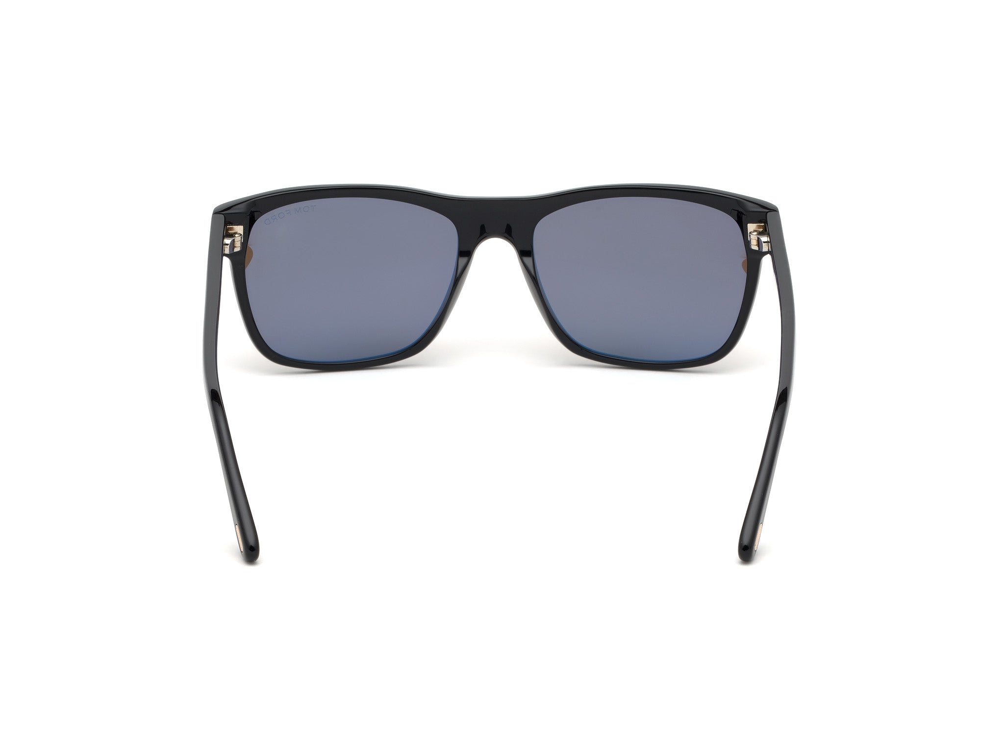 TOM FORD Man TOM FORD FT0698 GIULIO 01J Sunglasses Acetate Black Brown Geometric Norma