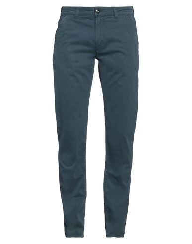Barmas Man Pants Slate blue Size 32 Cotton, Elastane