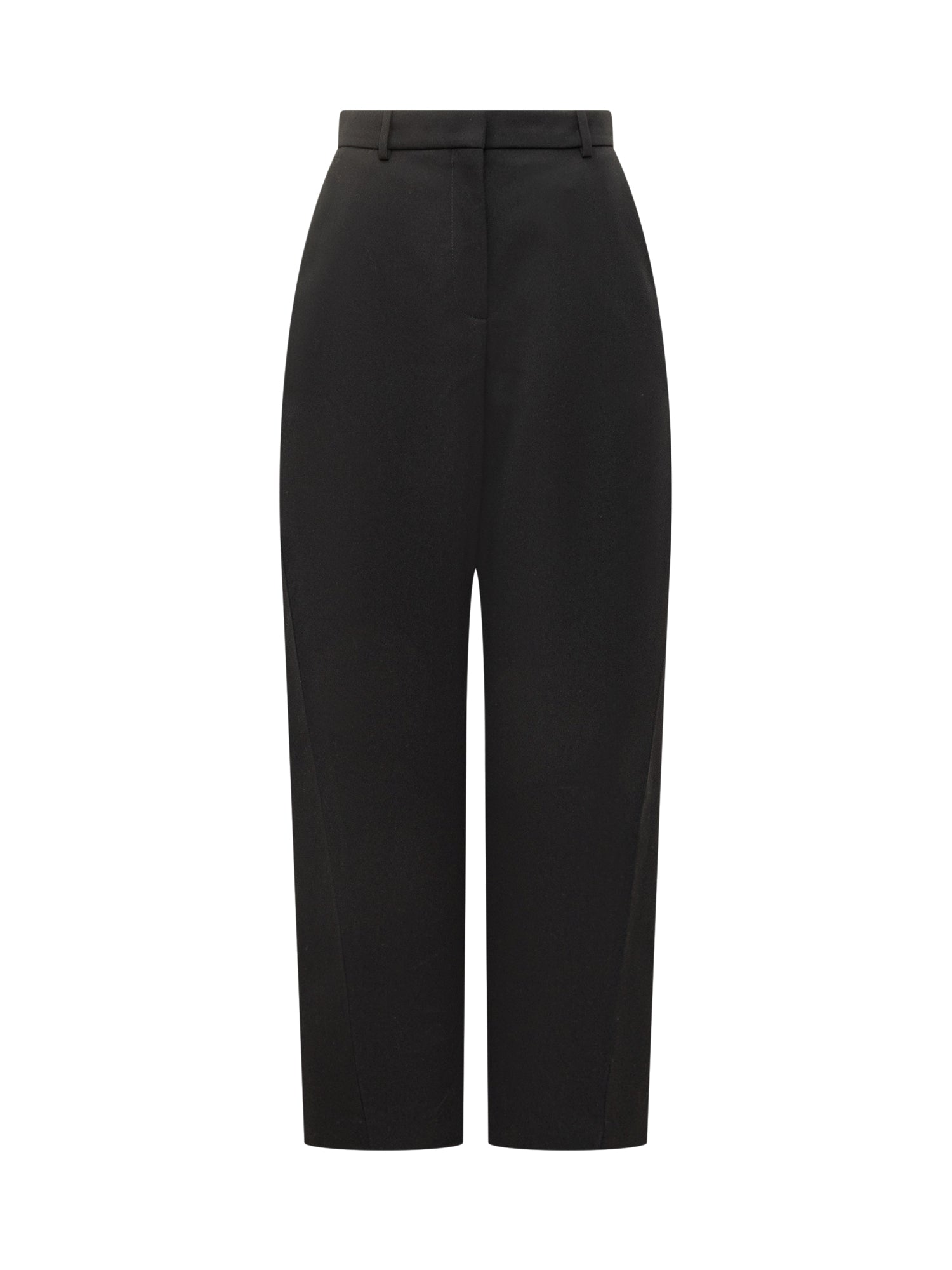 High-Waisted Tailored Trousers