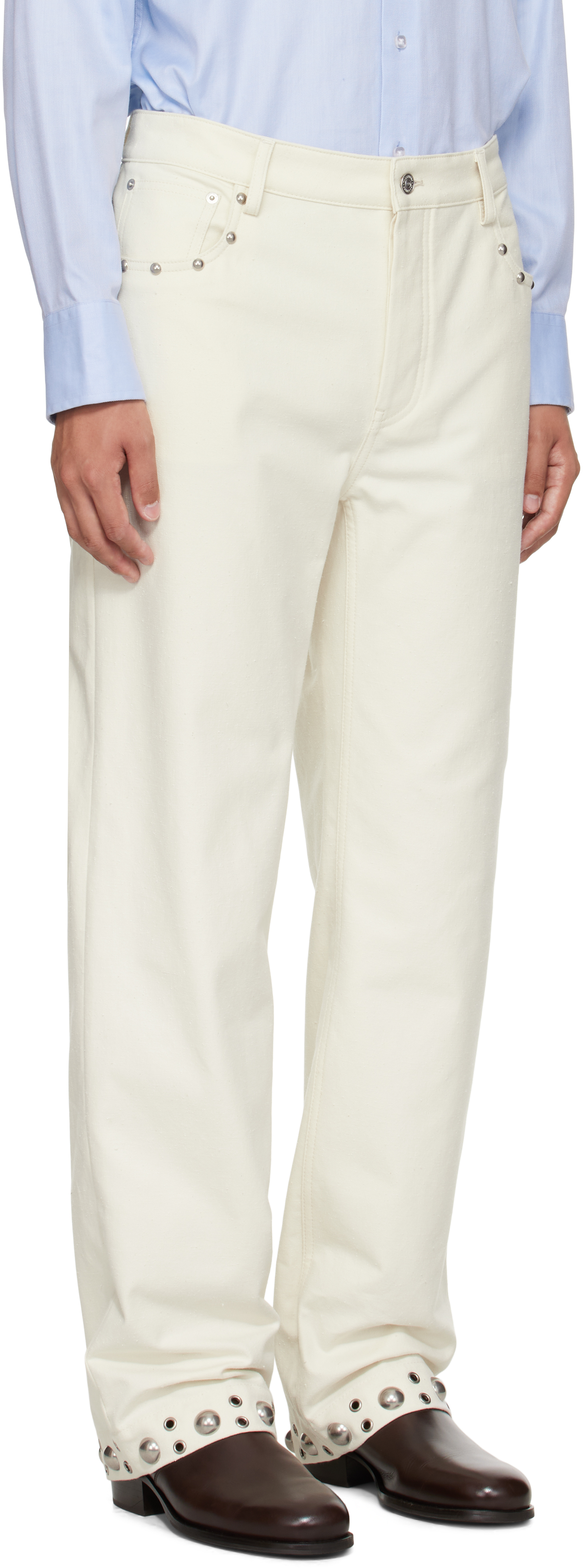 Off-White Studded Trousers