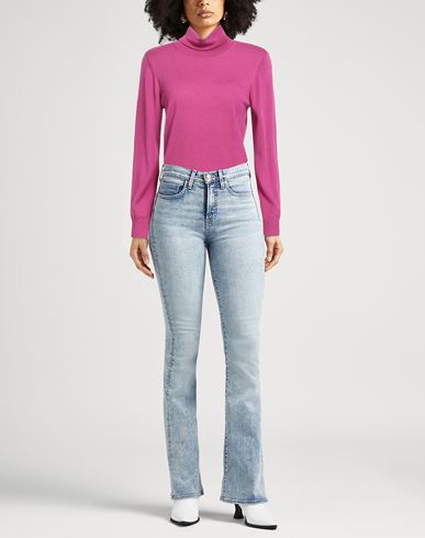 Woman Turtleneck Fuchsia Size S Acrylic, Virgin Wool, Polyamide, Elastane