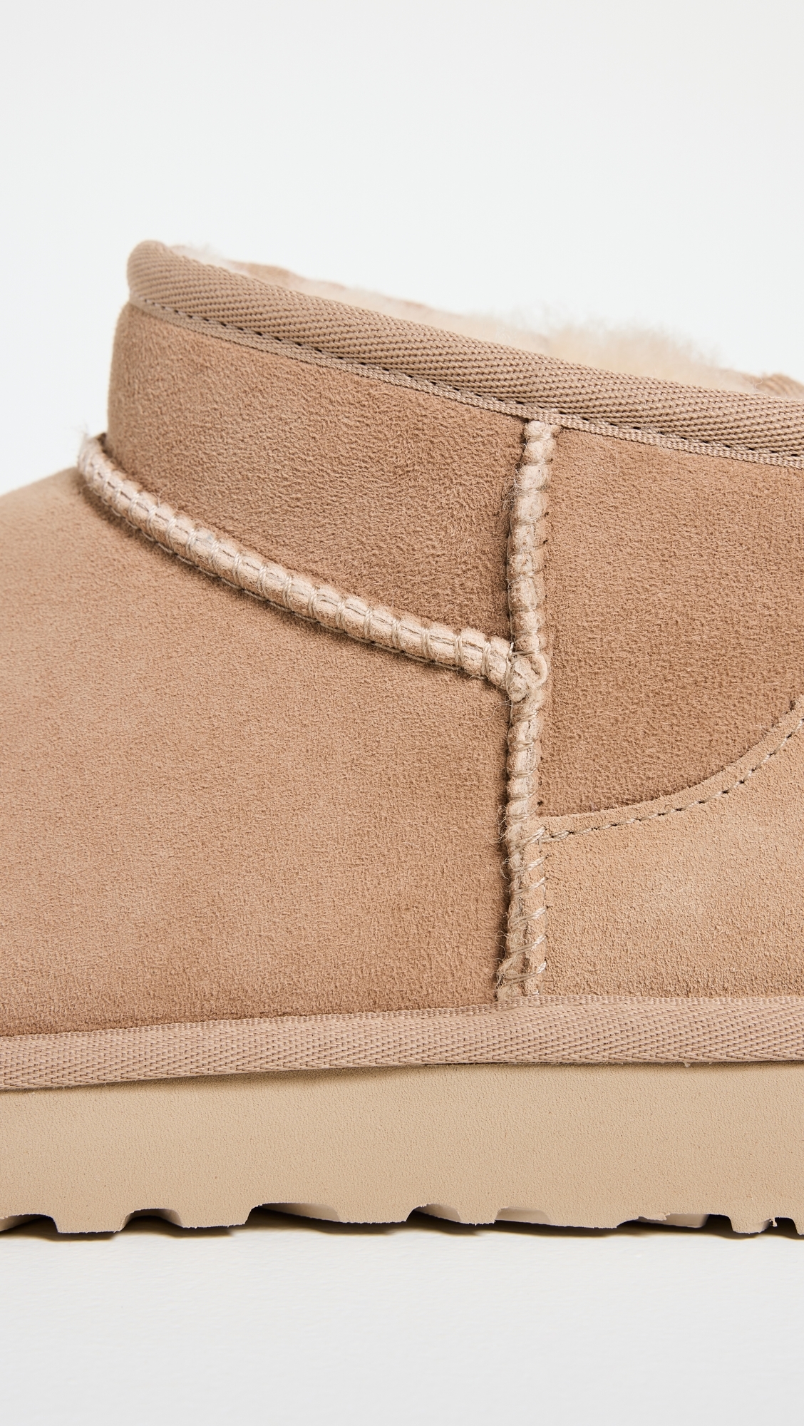 Classic Ultra Mini Boots Sand