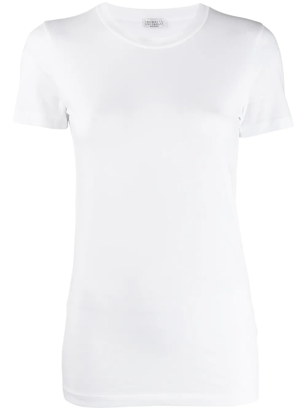 Stretch Cotton T-Shirt — White