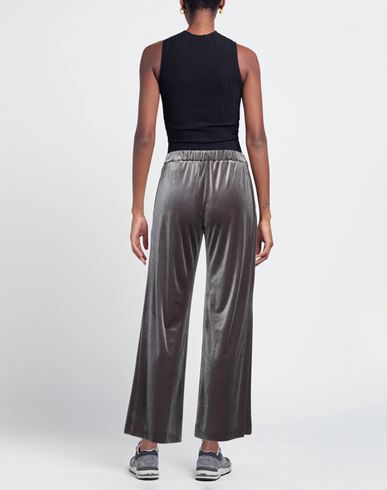 Woman Pants Grey Size 4 Polyester, Elastane