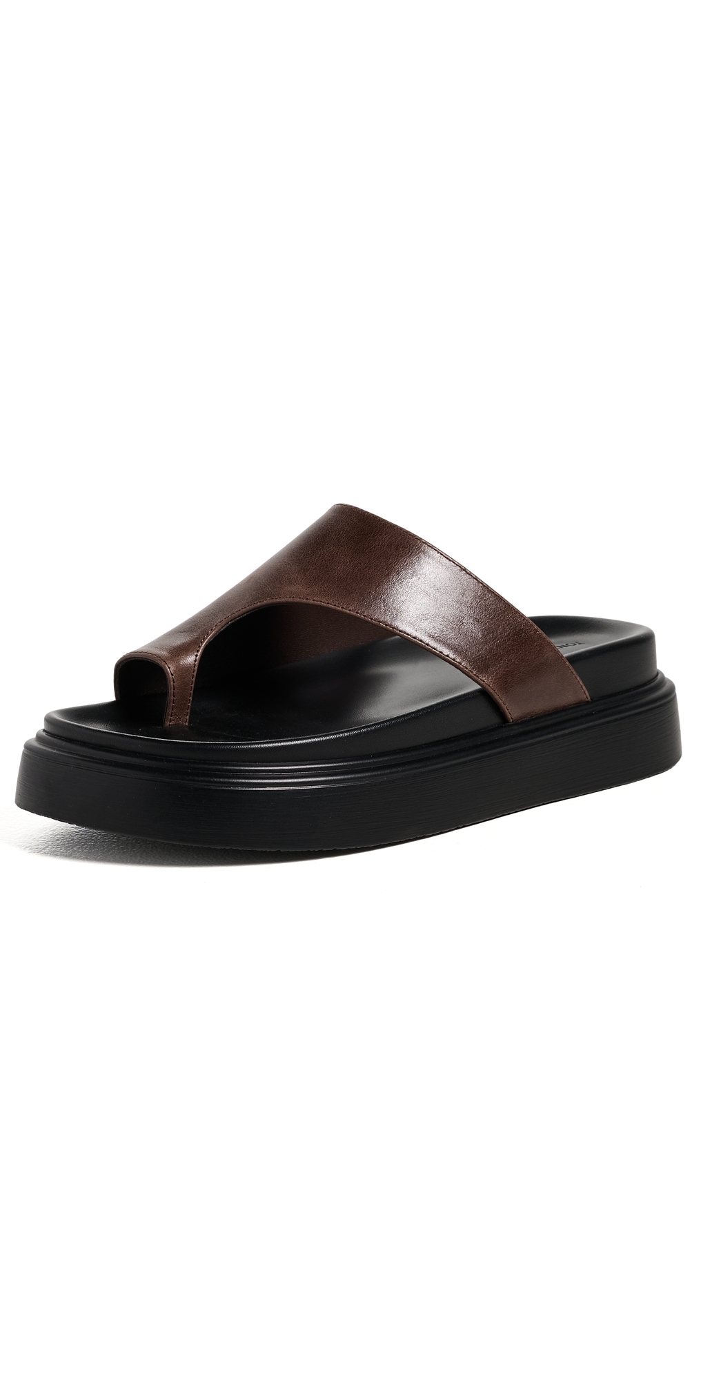 Jazzy Toe Loop Sandals Choc Vintage