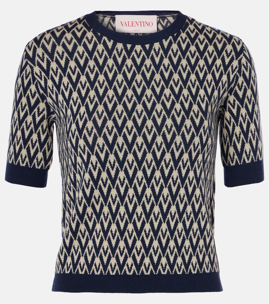 Toute La V virgin wool sweater