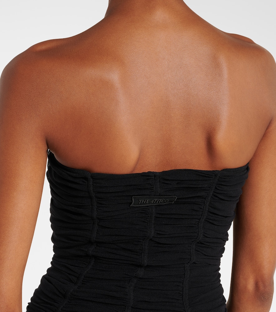 Tulle bustier dress