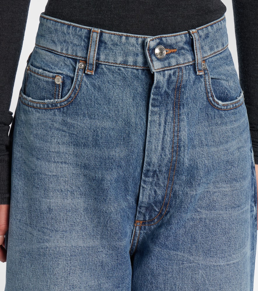 Dangri faded wide-leg jeans