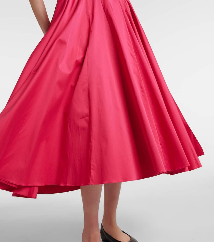 Solene cotton-blend midi dress