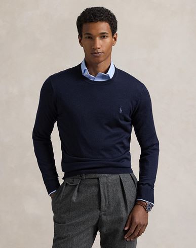 Man Sweater Midnight blue