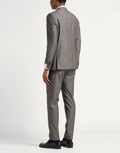 Man Suit Grey Size 38 Wool