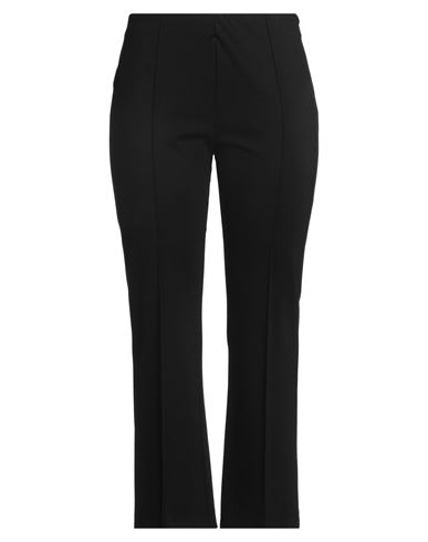 Caractère Woman Pants Black Size 12 Viscose, Polyamide, Elastane
