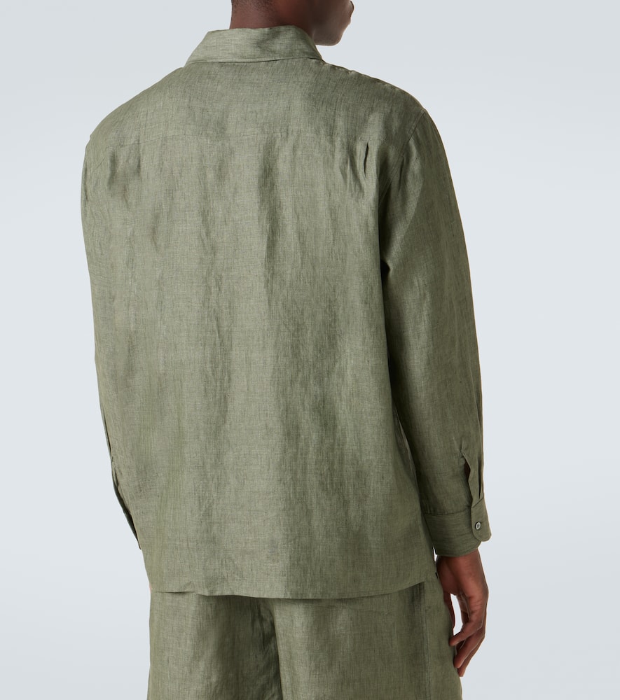 Resort linen shirt