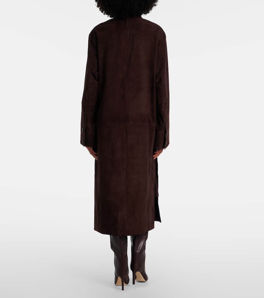 Suede coat