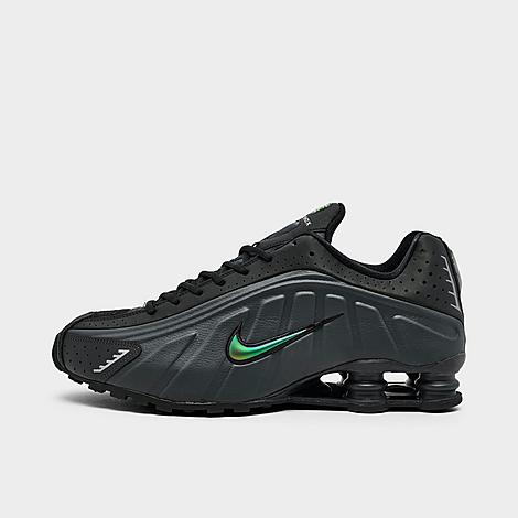 Men's Shox R4 Casual Shoes in Anthracite/Multi-Color/Black