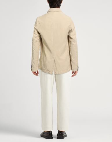 Officine Générale Man Blazer Beige Size 44 Lyocell, Linen, Cotton