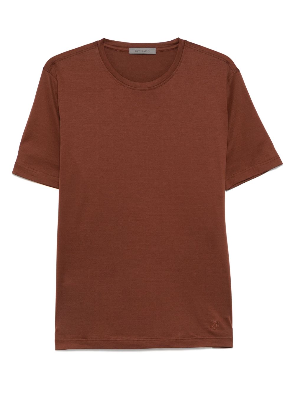 Corneliani cotton T-shirt - Brown