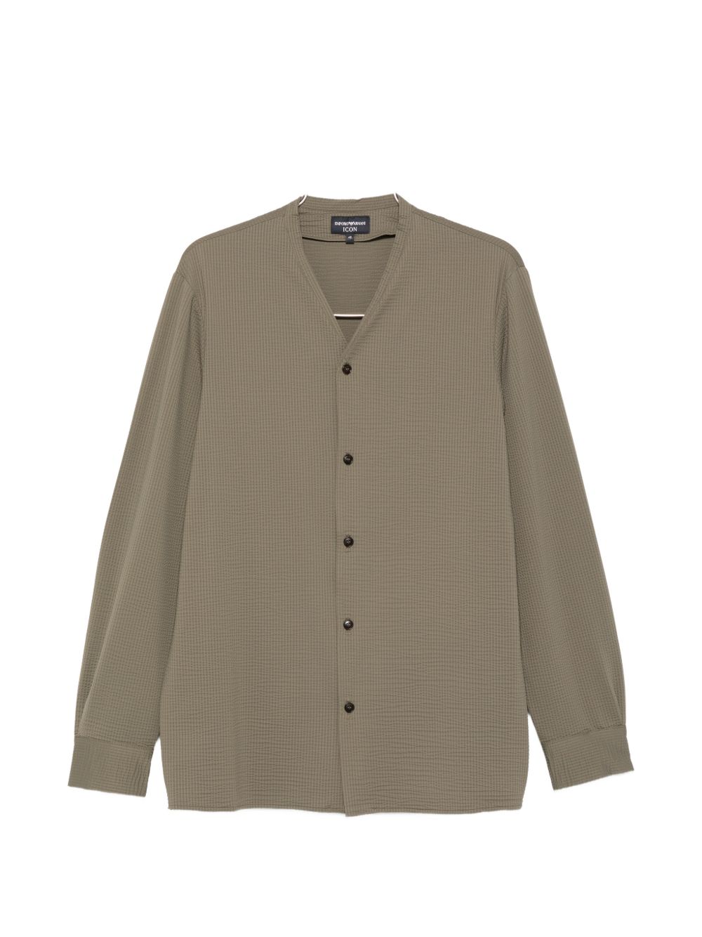 V-neck V-necked shirt