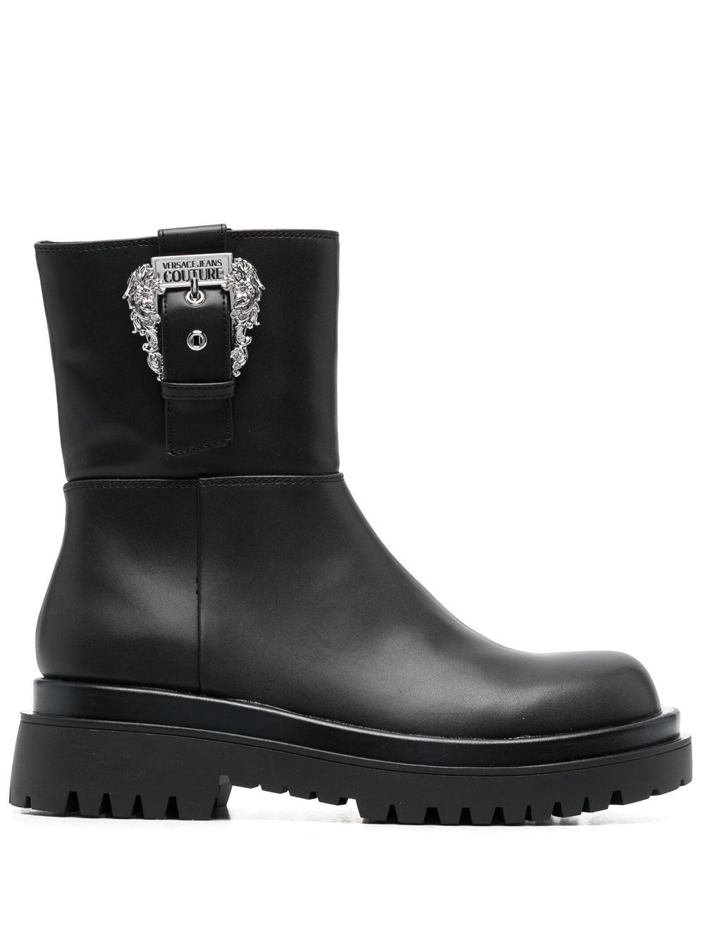 Buckled ankle boots - Black