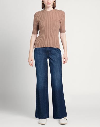 Woman Jeans Blue Size 23 Cotton, Elastane