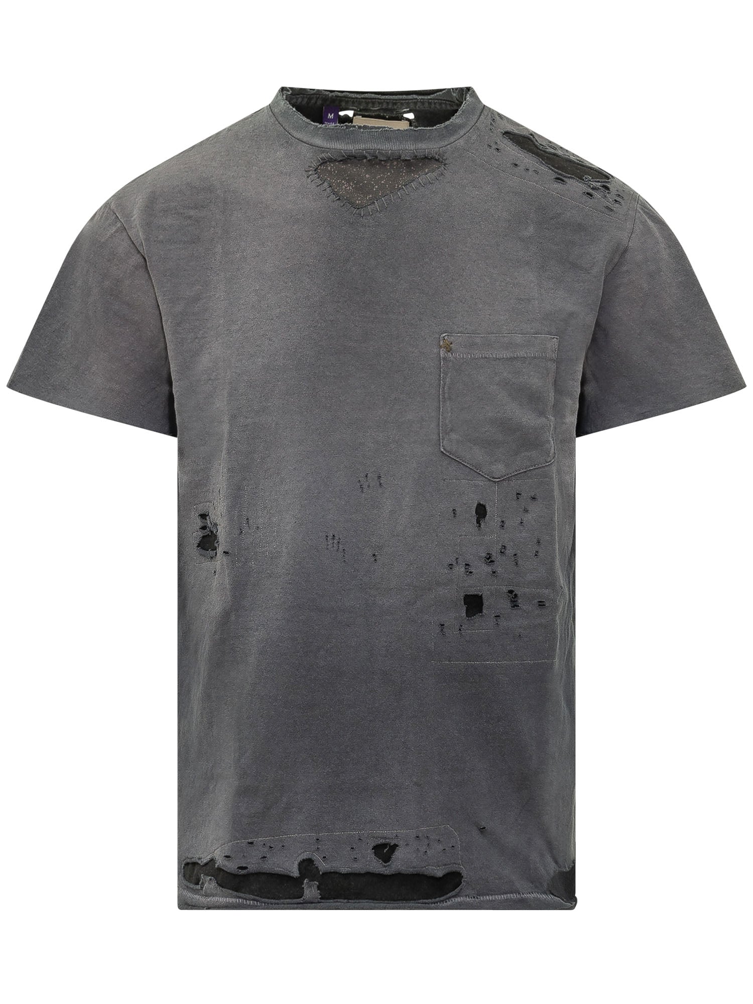 Distressed Pocket T-Shirt