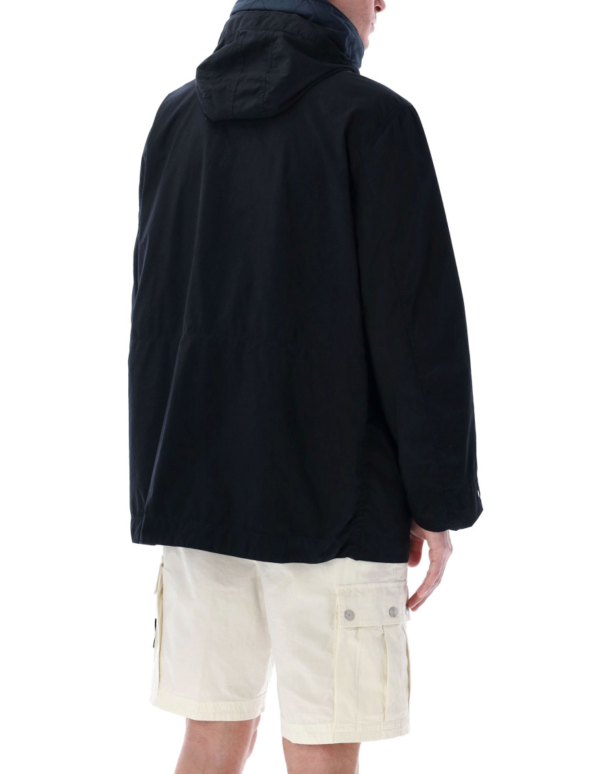 Blue Short Parka Jacket