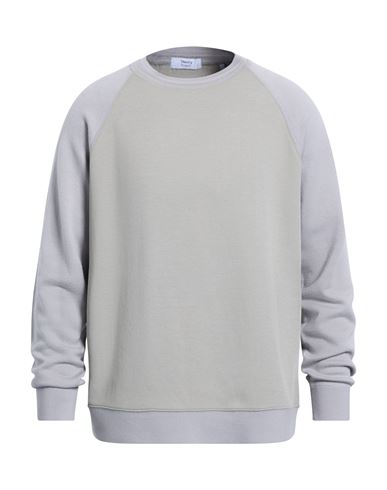 Man Sweatshirt Grey Size XS Cotton, Nylon, Merino Wool, Elastane