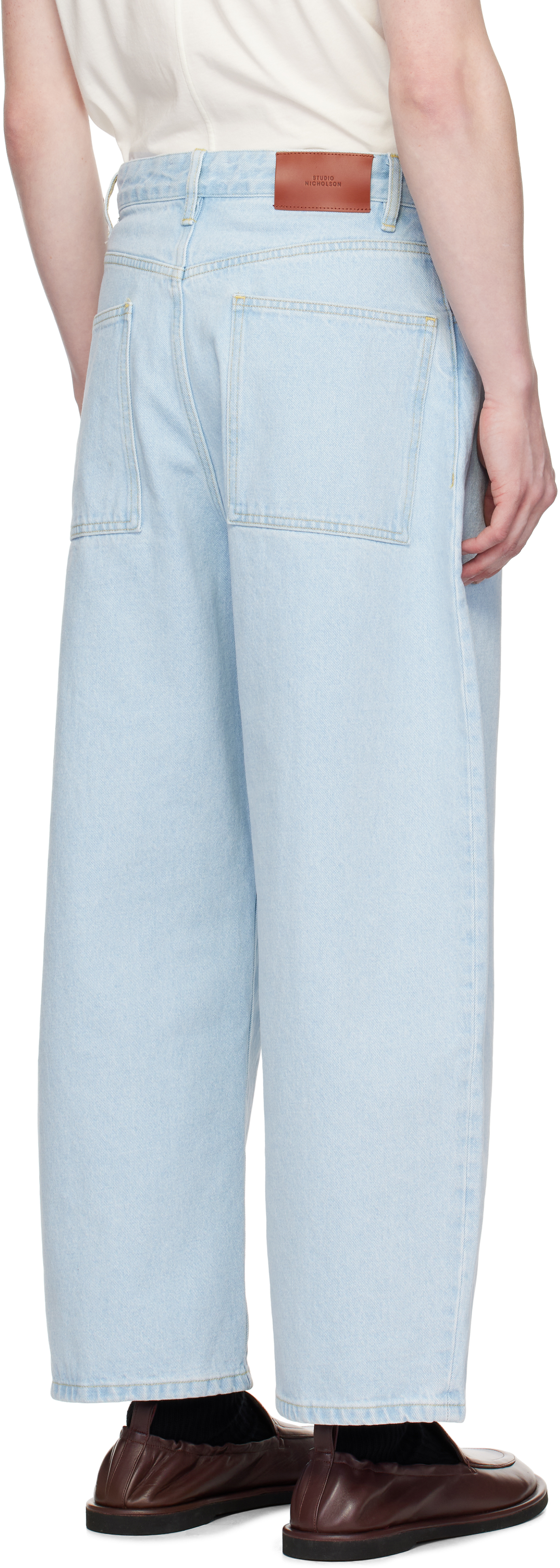 Studio Nicholson Blue Paolo Jeans