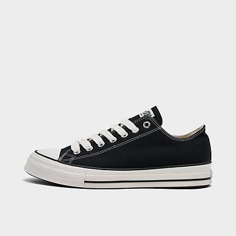 Men's Chuck Taylor All Star Throwback Low Casual Shoes in Black/White