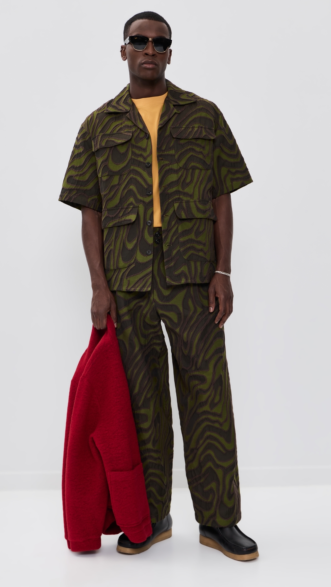 Aloha Shirt Camo Jacquard