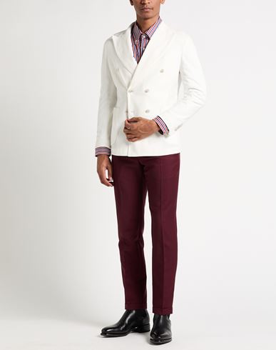 Dynamic Man Blazer White Size 48 Cotton