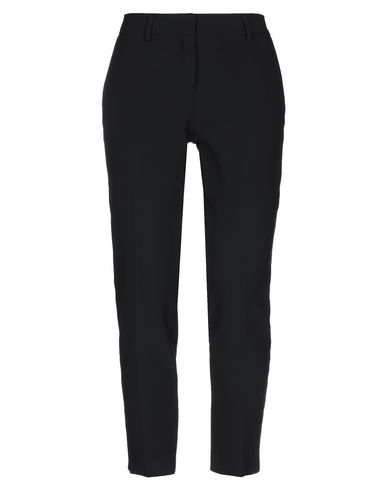 Woman Pants Black Size 4 Polyester, Viscose, Cotton, Elastane
