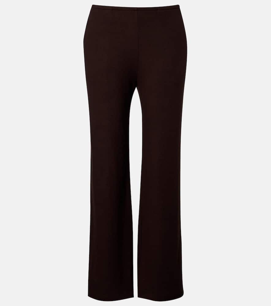 Lauren jersey wide-leg pants