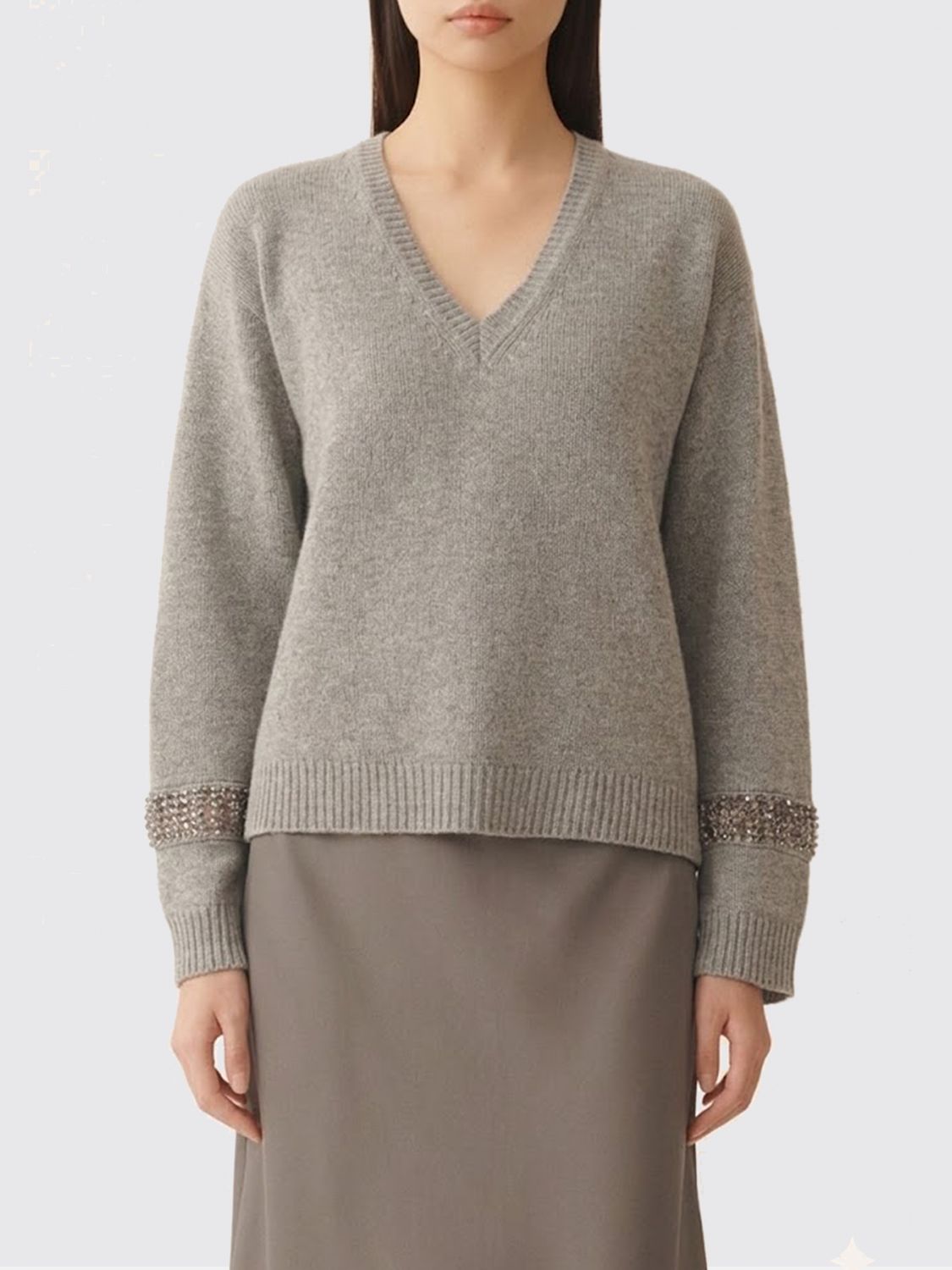 Sweater Woman color Grey