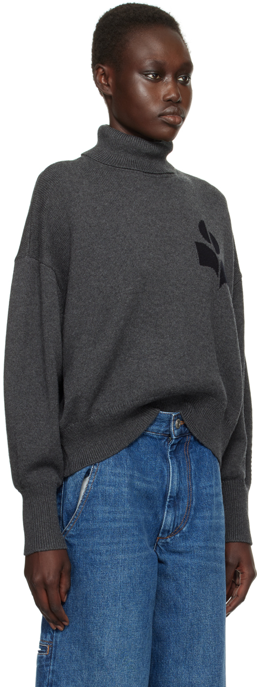 Isabel Marant Etoile Gray Nash Sweater