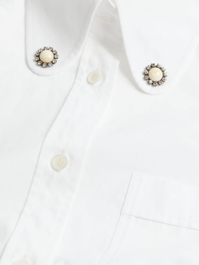 White Poplin Shirt