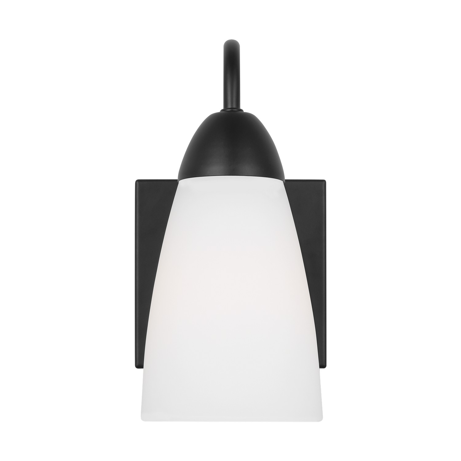 Midnight Black Wall Bathroom Bathroom Vanity Light Sconce from the Seville Collection