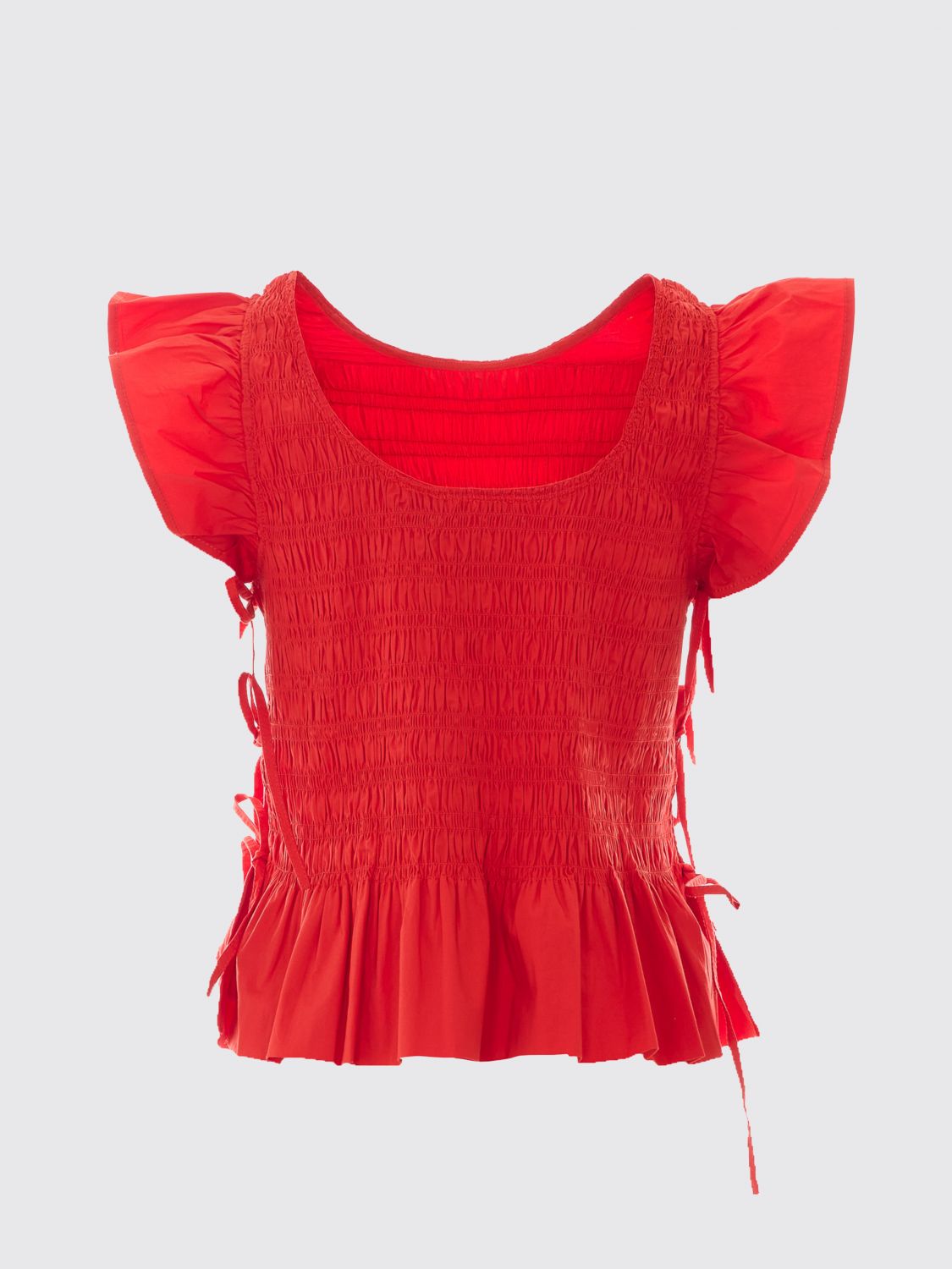 Top Woman color Red