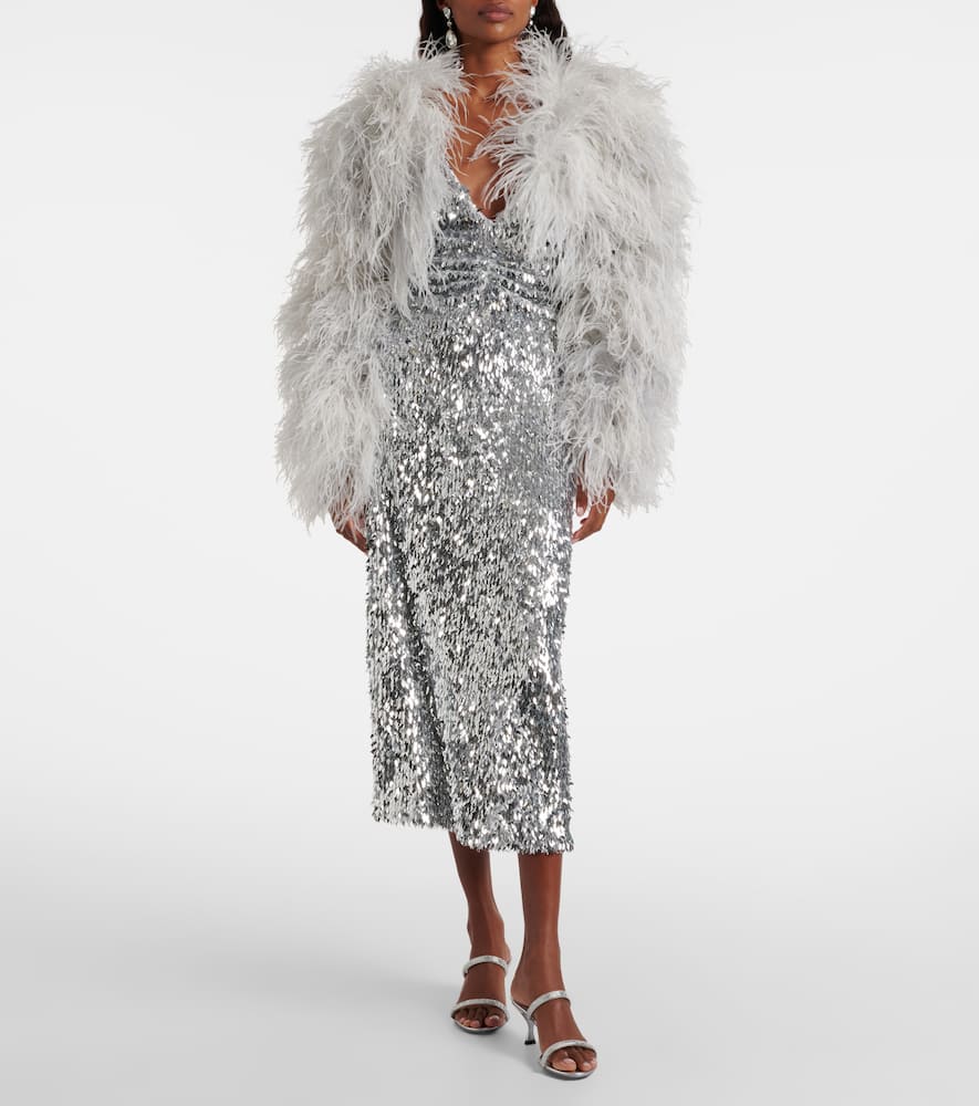 Tinsel cocktail dress