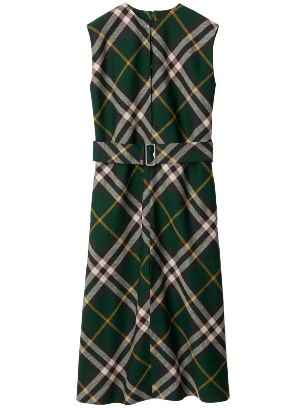 Nova Check Midi Dress
