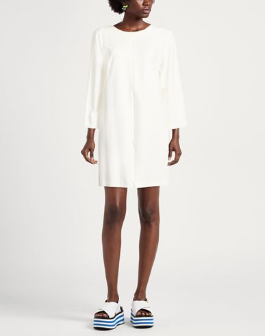 Woman Midi dress Ivory Size 8 Viscose, Polyamide, Elastane