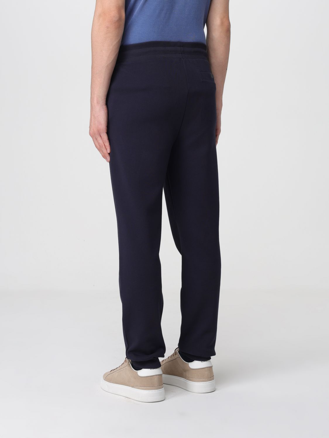 Pants Men color Blue