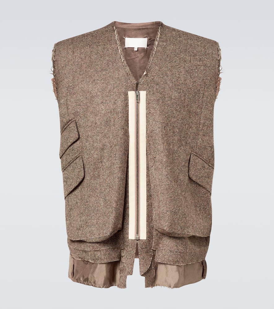 Wool gilet