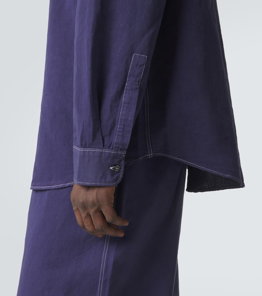 Louro cotton and linen shirt