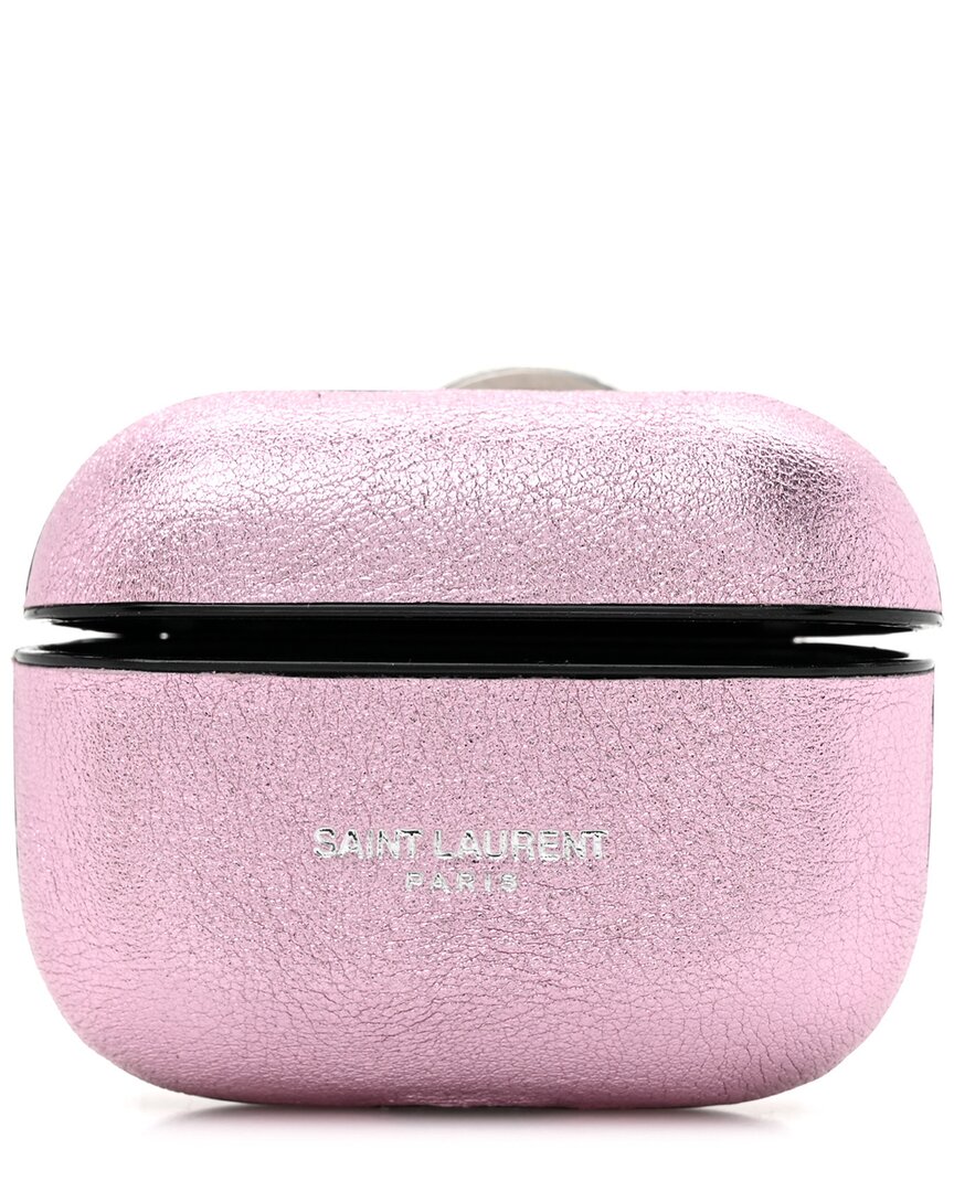 New Azalea Calfskin Leather Paris AirPods Pro Holder (Authentic  Pre-Loved)